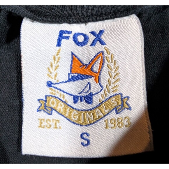 Fox Originals Amsterdam Women’s S Shirt Black Biketown Short Sleeve Cycling - Picture 3 of 6